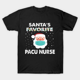 Santa's Favorite Pacu Nurse T-Shirt